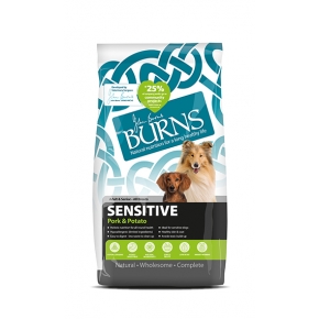 Burns Adult Sensitive Pork and Potato 2kg Dog Food